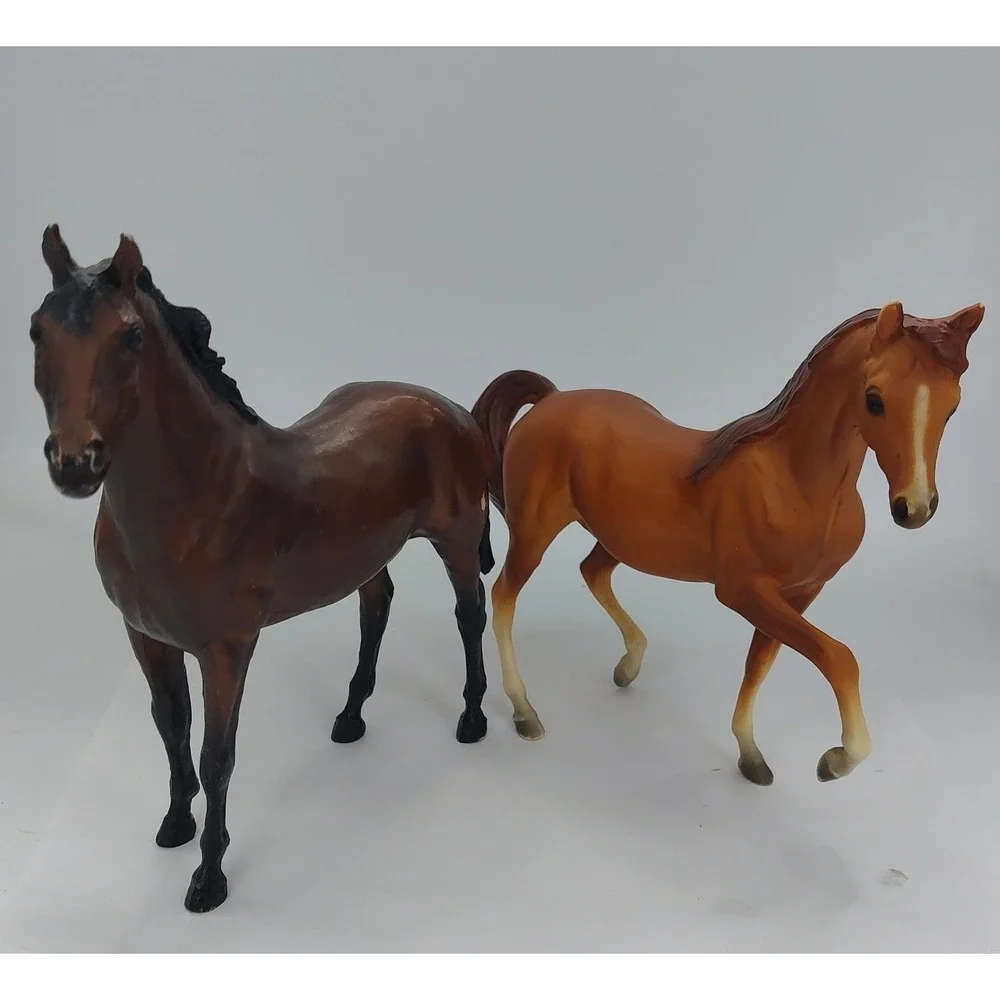 Vtg 2 Breyer Classic 3040DU Black Beauty